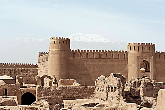 遗址,塔,墙壁,要塞,城堡,省,伊朗,亚洲