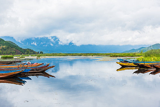 泸沽湖风光