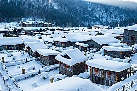 雪乡,冬季,雪,童话,村庄,美好,北方,黑龙江,林场,牡丹江