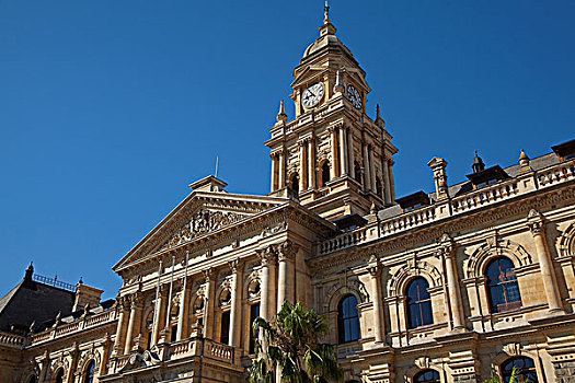 钟楼,市政厅,开普敦,南非