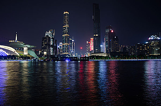 珠江新城夜景