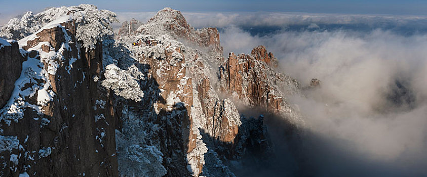 最美黄山冬雪时