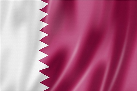 卡塔尔,旗帜