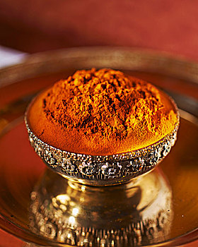 姜黄,银盘,印度