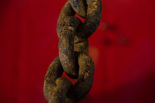 锚,链子,枫叶,海湾群岛,不列颠哥伦比亚省,加拿大