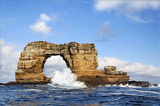 石頭,大門,自然遺產,加拉帕戈斯,群島,世界遺產,厄瓜多爾,南美,太平洋