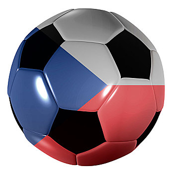 传统,黑白,足球,捷克共和国