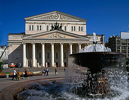 俄罗斯,莫斯科,波修瓦大剧院