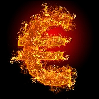 火,欧元标志
