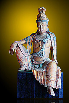 地藏菩萨像,正面