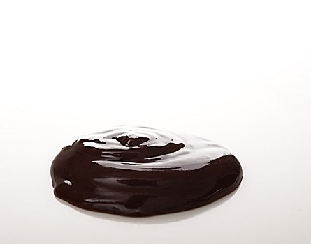 液体,黑巧克力,隔绝,白色背景