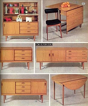 家具,70年代