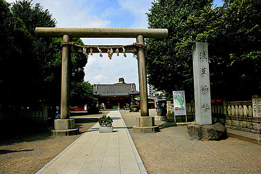 东京浅草寺浅草神社