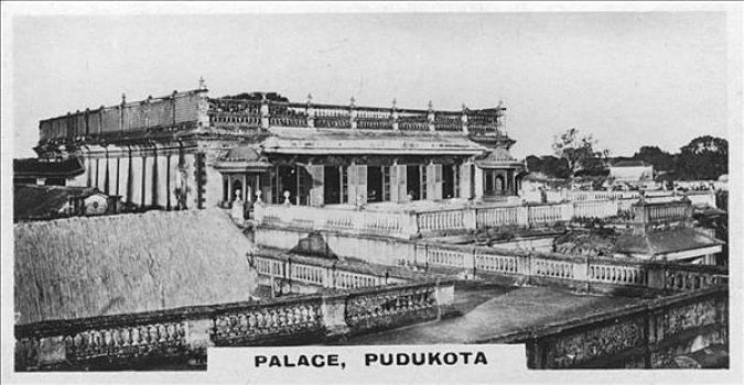 宫殿,泰米尔纳德邦,印度,艺术家,未知