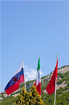 共和国,斯洛文尼亚,意大利,旗帜