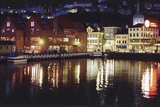 港口,挪威,斯堪的纳维亚,欧洲