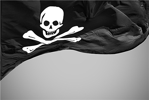海盗旗,旗帜,隔绝