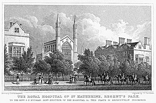 皇家,医院,摄政公园,伦敦