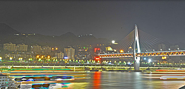 重庆,如梦如幻山城夜景