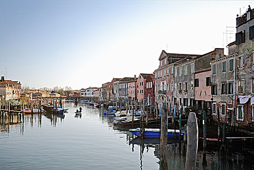 运河,威尼斯,威尼托,意大利,欧洲