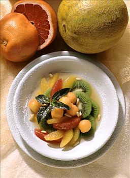 水果沙拉,柑橘