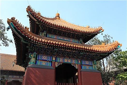 喇嘛,寺庙,北京,中国