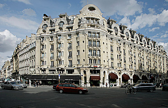 酒店,大道,巴黎,法国,欧洲