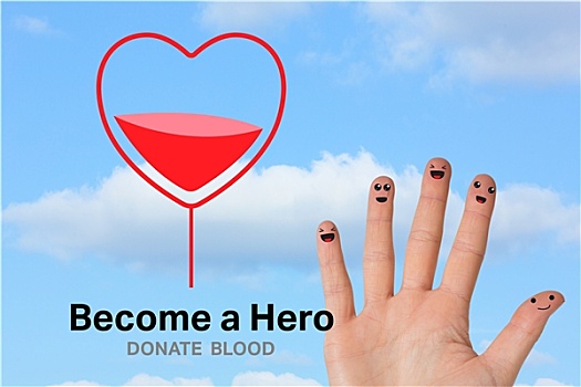 合成效果,图像,献血