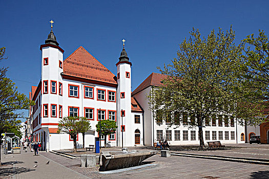 法院,因格尔斯塔德特,上巴伐利亚,巴伐利亚,德国,欧洲