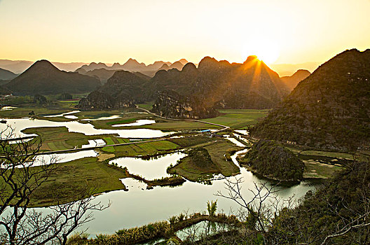 丘陵风光