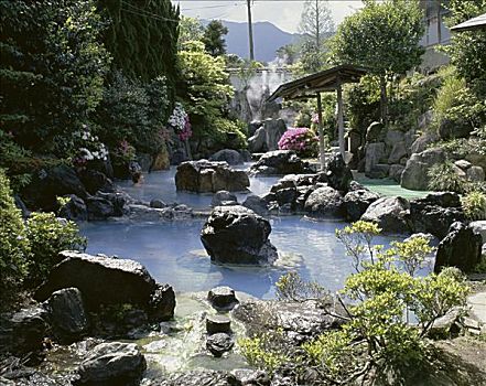 温泉,胜地,日本