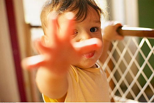 幼兒,室外