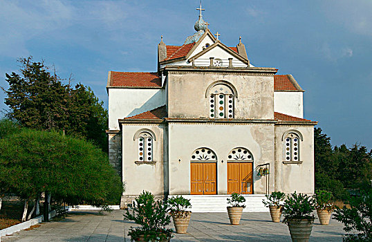 教堂,凯法利尼亚岛,希腊