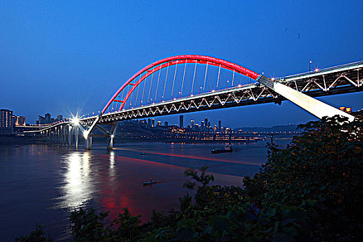 重庆菜园坝长江大桥