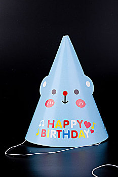 生日蛋糕儿童派对装饰帽