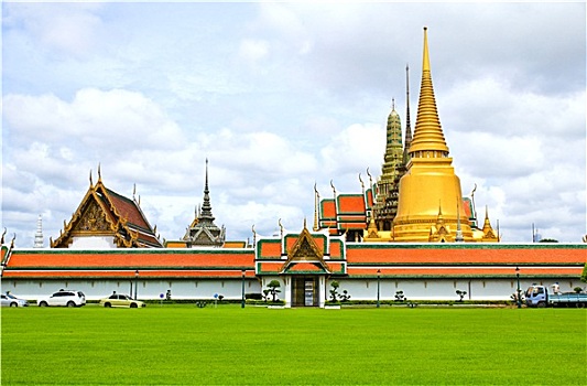 寺院,大皇宫,曼谷,泰国