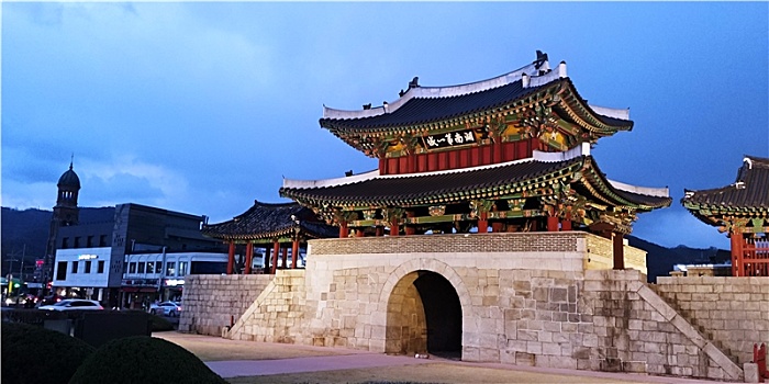 韩国全州古建筑1