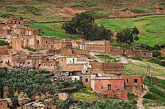 摩洛哥,房子,乡村地区