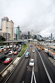 香港街头景观