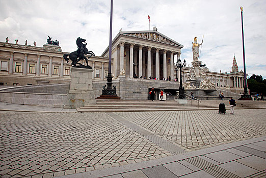 议会,雅典娜,维也纳,奥地利,欧洲