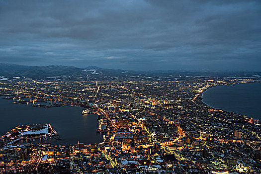 函馆城市夜景