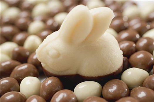 杏仁蛋白软糖,复活节兔子,巧克力蛋