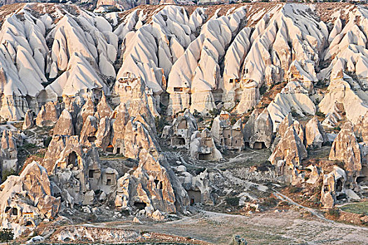 岩石构造,住所,卡帕多西亚,安纳托利亚,土耳其