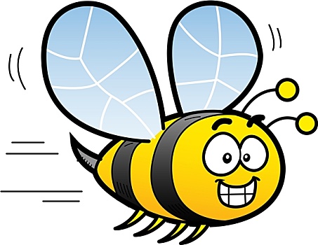 卡通,蜜蜂