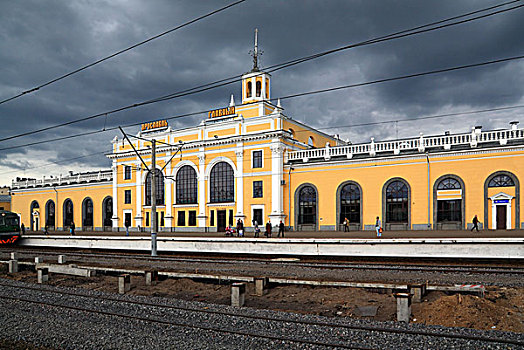 城镇,火车站