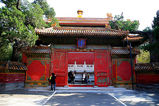 北京故宫博物院紫禁城顺贞门