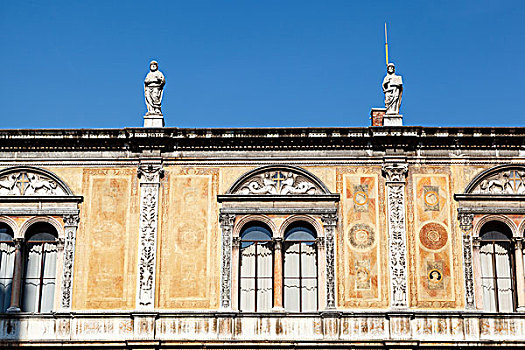 宫殿,建筑,广场,维罗纳,威尼托,意大利