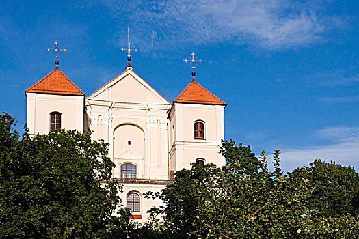 教堂,圣母玛利亚,特拉凯,历史,国家公园,立陶宛,欧洲