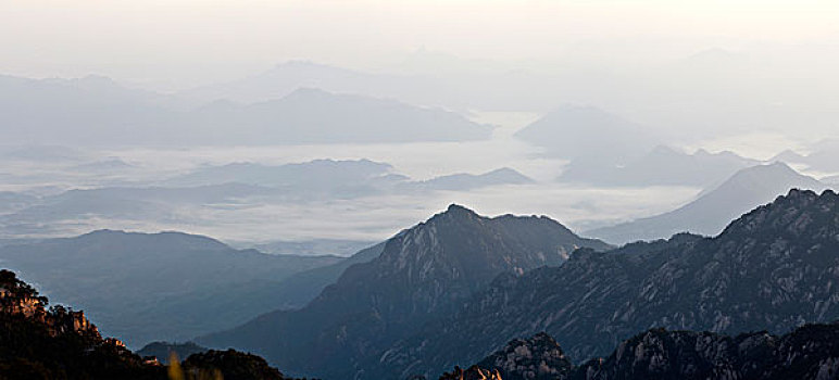 黄山,自然风光