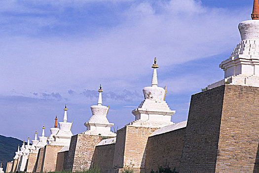 著名,寺院,1586年,蒙古